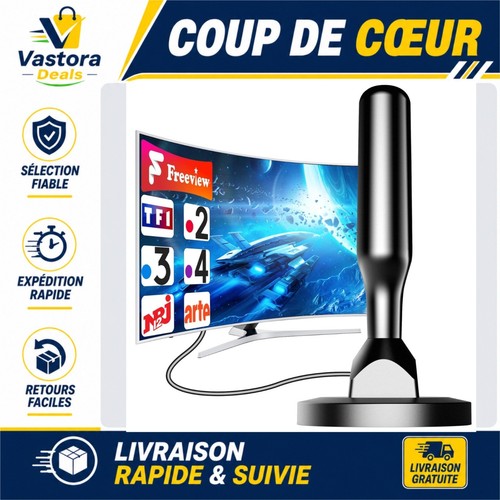 Antenne intérieure tnt hd - intérieure,