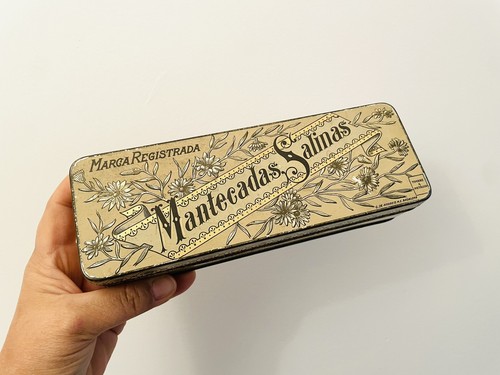 Ancienne boîte publicitaire - boîte,