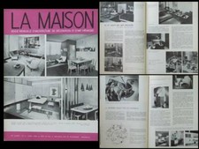 LA MAISON 1956 MAISON PLASTIQUE, IONEL SCHEIN, GASCOIN, MATEGOT, PHILIP JOHNSON