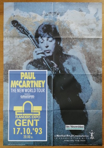 Paul mccartney affiche concert - paul,