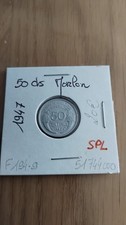 Pièce de 50 centimes morlon légère - 1947 - SPL
