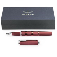 Parker Ingenuity 5th Technologie Stylo - Moyen Pointe - Profond Rouge Baril -