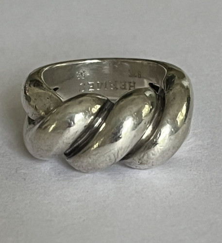 5728b bague hermès argent - hermès,