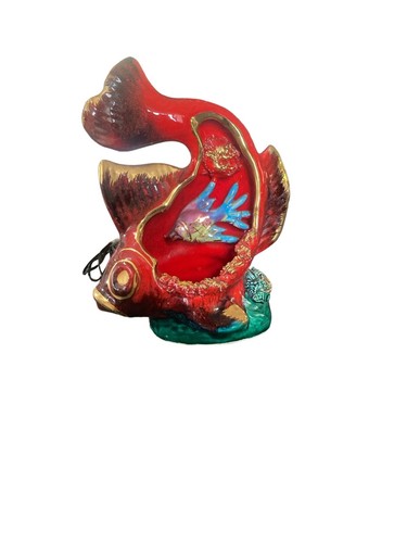 Ancienne lampe poisson - lampe,