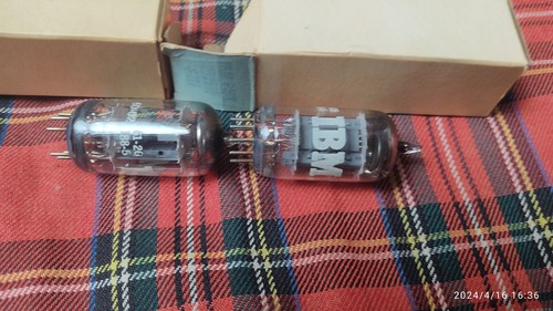 Matched pair tube 6211a made - matched,