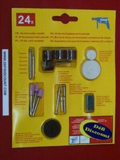 24 mini outils rotatifs pour