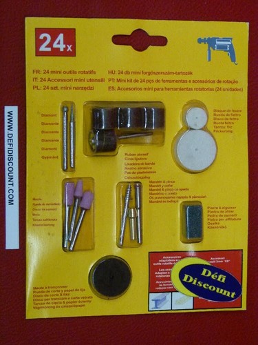 Mini outils rotatifs - 24,