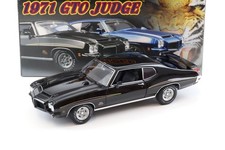 1:18 GMP 1971 PONTIAC GTO JUDGE Coupé Noir G1801220
