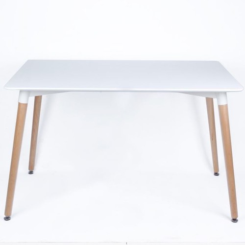 Halo blanc table - table, à