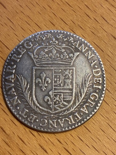 Jeton argent louis xiii - jeton,