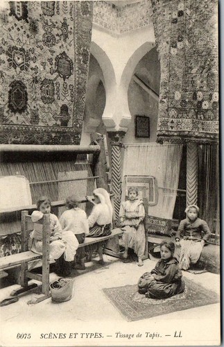 Algerie scenes et types - algerie,