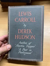 1954 "LEWIS CARROLL" 1ÈRE ÉDITION BIOGRAPHIE DE DEREK HUDSON LIVRE RELIÉ (P4)
