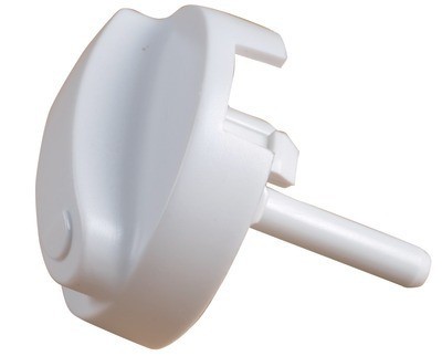 Bouton blanc chaffoteaux - blanc-,