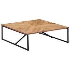 Bois de Manguier Solide Table Basse Table d'Appoint Bout de Canapé vidaXL