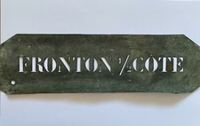 Ancien pochoir vinicole "