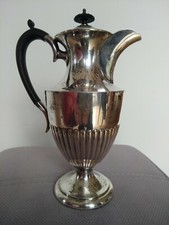 Verseuse Thé Café James dixon & sons en nickel argenté