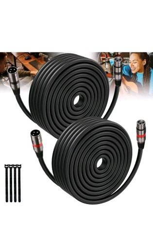 Xlr cables 100ft - xlr, 100ft/30m