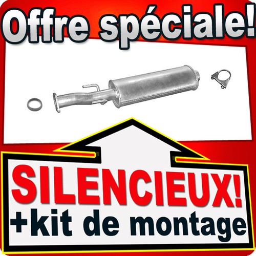 Silencieux intermédiaire pour - intermédiaire,