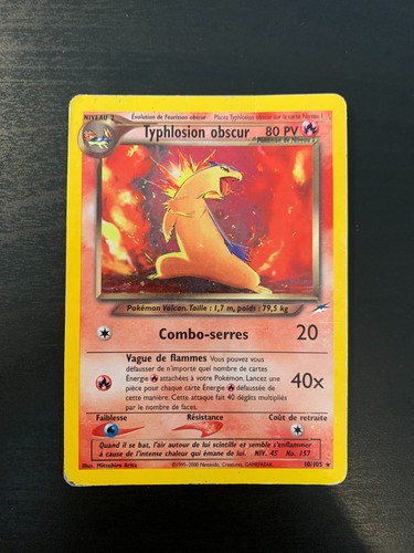 Carte pokémon typhlosion - pokémon, :