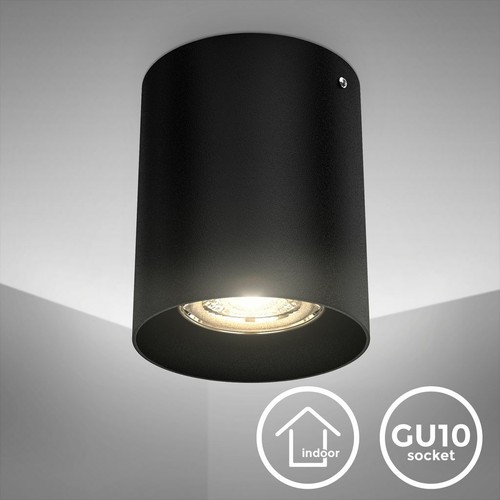 Spot led saillie noir - en,