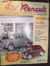 FASCICULE 4CV RENAULT N 22 LA