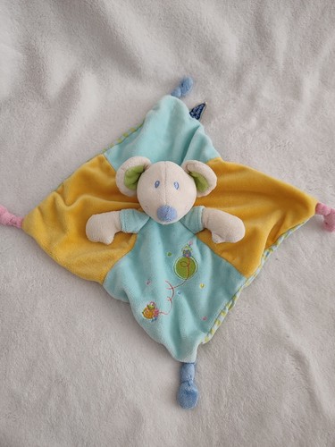 Doudou plat souris - plat,