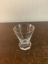 6 verres à liqueur fleur en cristal Lalique (prix à la pièce)