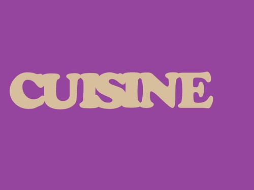 Inscription cuisine bois - inscription, en