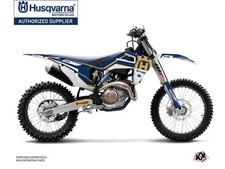Kit Deco Moto Cross Heritage Husqvarna FC 450 Bleu