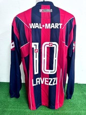 Maillot San Lorenzo Lavezzi Match Worn Issue Shirt Jersey Camiseta 2007 COA