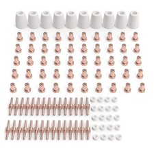 110 Pièces Plasma Couper Consommables Compatible Avec 40 50 Cutter Torche