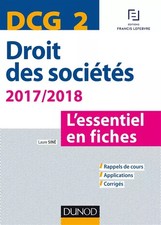 DCG 2 - Droit des sociétés