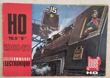 TELECOMMANDE ELECTRONIQUE (Jouef HO) Complet 32 pages, 1969-70 (Trains electriqu