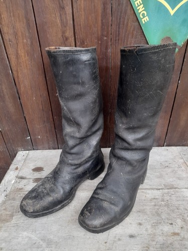 Bottes allemandes cavalerie - bottes,
