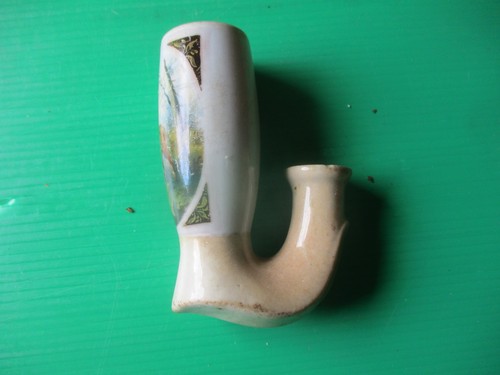 Pipe porcelaine decor - porcelaine,