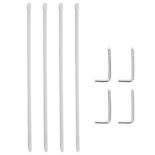 2 Pcs Barre De Fixation Rideau