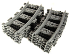 8 x Lego Train Track Plastic