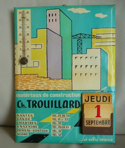 Nantes calendrier mural - nantes,