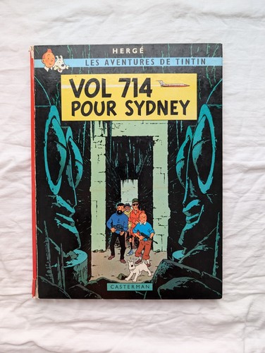 Tintin vol 714 pour - tintin,