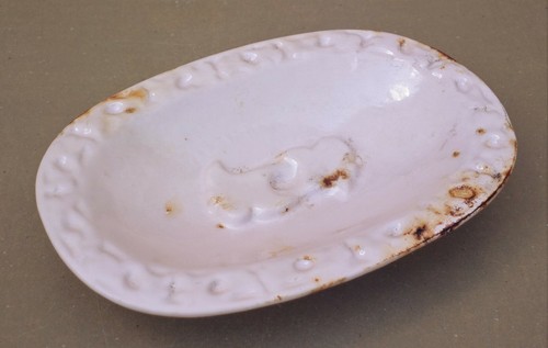 Ancien porte savon - ancien, fonte