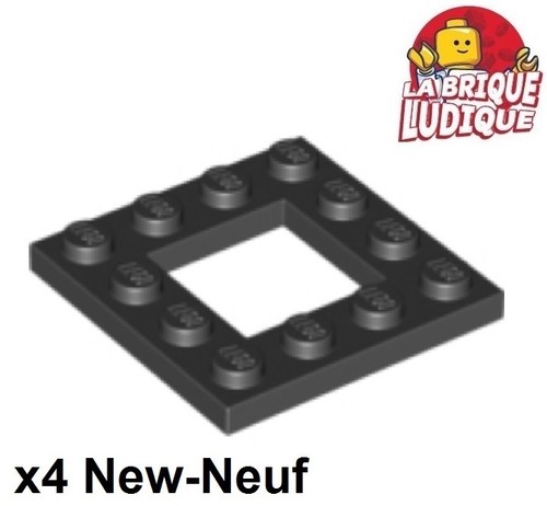 Lego plate modified plaque - x4,