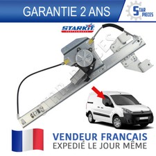 LEVE VITRE AVANT DROIT AVEC MOTEUR CITROEN BERLINGO 2 PEUGEOT PARTNER 2 08-18