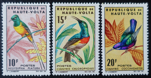 Timbres haute volta - de,