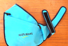 SAC a dos, bandoulière, BANANE - toile  bleu clair / marine ( NUITS BLEUES ) TBE