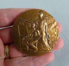 BAUDICHON médaille bronze non attribuée concours de peinture