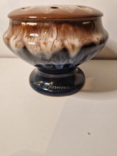 Vase pique fleur rangement céramique lustré style vintage décoration maison