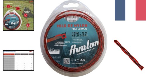 Fil hélicoïdal nylon - hélicoïdal, en