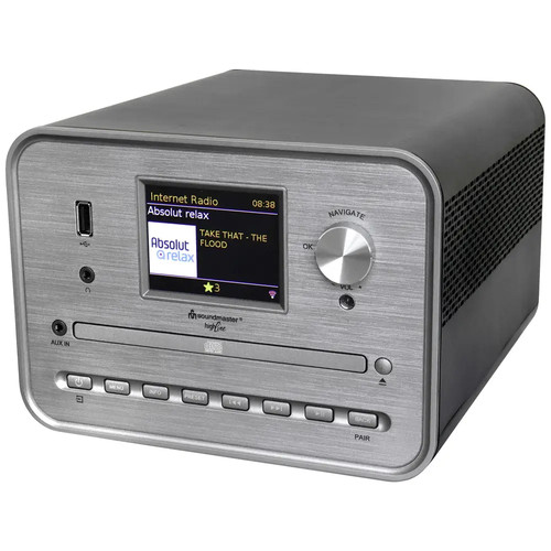 Soundmaster lecteur argent - lecteur,