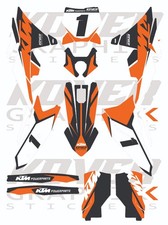stickers Kit deco KTM EXC SXF