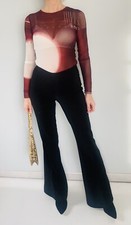 Top MeshTattoo "2000" COP COPINE Vintage Taille S